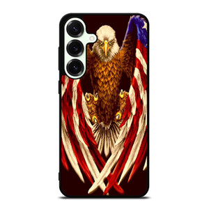 AMERICA FLAG EAGLE Samsung Galaxy S25 Plus Case Cover AMERICA FLAG EAGLE Samsung Galaxy S25 Plus Case Cover