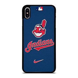 CLEVELAND INDIANS MLB NIKE iPhone XS Max Case Cover CLEVELAND INDIANS MLB NIKE iPhone XS Max Case Cover