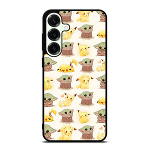 BABY YODA STAR WARS PIKACHU POKEMON Samsung Galaxy S25 Plus Case Cover BABY YODA STAR WARS PIKACHU POKEMON Samsung Galaxy S25 Plus Case Cover