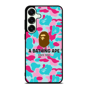 BAPE A BATHING APE CAMO Samsung Galaxy S25 Plus Case Cover