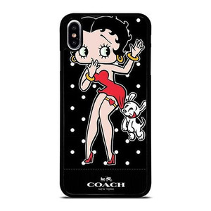 COACH NEW YORK X SEXY BETTY BOOP iPhone XS Max Case Cover COACH NEW YORK X SEXY BETTY BOOP iPhone XS Max Case Cover