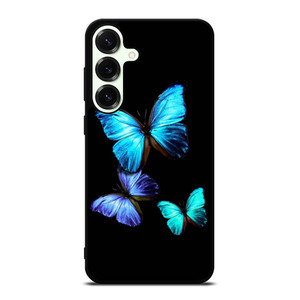 BLUE BUTTERFLY ART Samsung Galaxy S25 Plus Case Cover BLUE BUTTERFLY ART Samsung Galaxy S25 Plus Case Cover