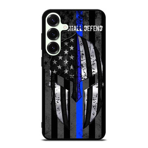 BLUE LINE POLICE WARRIOR Samsung Galaxy S25 Plus Case Cover BLUE LINE POLICE WARRIOR Samsung Galaxy S25 Plus Case Cover