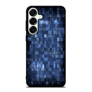 BLUE STYLISH BINARY CODE Samsung Galaxy S25 Plus Case Cover BLUE STYLISH BINARY CODE Samsung Galaxy S25 Plus Case Cover