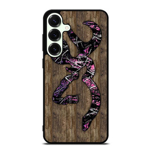 CAMO BROWNING PINK WOOD Samsung Galaxy S25 Plus Case Cover CAMO BROWNING PINK WOOD Samsung Galaxy S25 Plus Case Cover