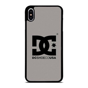DC SHOE CO USA LOGO GREY iPhone XS Max Case Cover