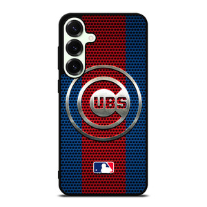 CHICAGO CUBS METAL LOGO Samsung Galaxy S25 Plus Case Cover