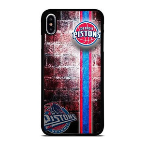 DETROIT PISTONS WALL LOGO iPhone XS Max Case Cover DETROIT PISTONS WALL LOGO iPhone XS Max Case Cover