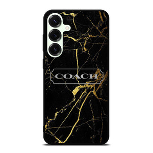 COACH NEW YORK GOLD MARBLE Samsung Galaxy S25 Plus Case Cover