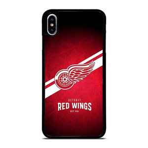 DETROIT RED WINGS NHL TEAM LOGO iPhone XS Max Case Cover DETROIT RED WINGS NHL TEAM LOGO iPhone XS Max Case Cover