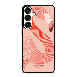 COACH NEW YORK LOGO FLAMINGO ICON Samsung Galaxy S25 Plus Case Cover COACH NEW YORK LOGO FLAMINGO ICON Samsung Galaxy S25 Plus Case Cover
