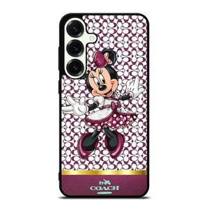 COACH NEW YORK LOGO MINNIE MOUSE DISNEY Samsung Galaxy S25 Plus Case Cover