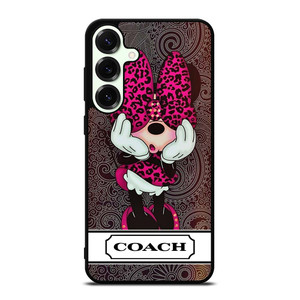 COACH NEW YORK MINNIE MOUSE CUTE Samsung Galaxy S25 Plus Case Cover