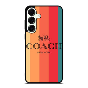 COACH NEW YORK STRIPES 2 Samsung Galaxy S25 Plus Case Cover