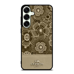 COACH NEW YORK TEA ROSE 2 Samsung Galaxy S25 Plus Case Cover