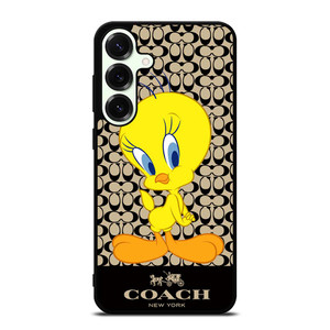 COACH NEW YORK TWEETY BIRD Samsung Galaxy S25 Plus Case Cover COACH NEW YORK TWEETY BIRD Samsung Galaxy S25 Plus Case Cover