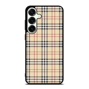 CREAM TARTAN PATTERN Samsung Galaxy S25 Plus Case Cover CREAM TARTAN PATTERN Samsung Galaxy S25 Plus Case Cover