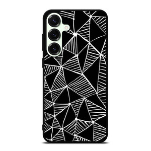 DARK TRIANGLE PATTERN Samsung Galaxy S25 Plus Case Cover DARK TRIANGLE PATTERN Samsung Galaxy S25 Plus Case Cover