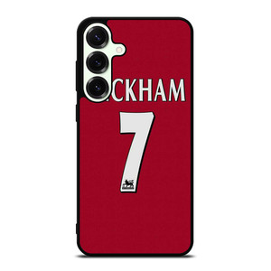 DAVID BECKHAM JERSEY MANCHESTER UNITED Samsung Galaxy S25 Plus Case Cover