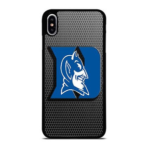 DUKE BLUE DEVILS METAL LOGO iPhone XS Max Case Cover