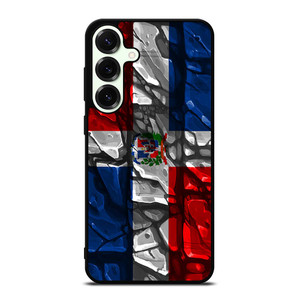 DOMINICAN REPUBLIC FLAG Samsung Galaxy S25 Plus Case Cover DOMINICAN REPUBLIC FLAG Samsung Galaxy S25 Plus Case Cover