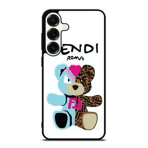 FENDI ROMA BEAR LOGO Samsung Galaxy S25 Plus Case Cover FENDI ROMA BEAR LOGO Samsung Galaxy S25 Plus Case Cover