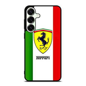 FERRARI ITALI FLAG LOGO Samsung Galaxy S25 Plus Case Cover