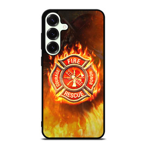 FIREFIGHTER FIREMAN FIRE LOGO Samsung Galaxy S25 Plus Case Cover FIREFIGHTER FIREMAN FIRE LOGO Samsung Galaxy S25 Plus Case Cover