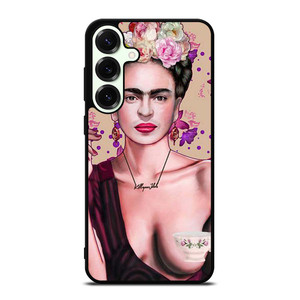 FRIDA KAHLO ART FACE Samsung Galaxy S25 Plus Case Cover FRIDA KAHLO ART FACE Samsung Galaxy S25 Plus Case Cover