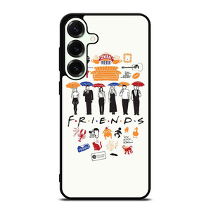 FRIENDS TV SHOW CLIP ART Samsung Galaxy S25 Plus Case Cover