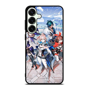 GAME CHARACTERS OF GENSHIN IMPACT Samsung Galaxy S25 Plus Case Cover GAME CHARACTERS OF GENSHIN IMPACT Samsung Galaxy S25 Plus Case Cover