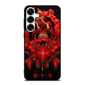 GEARS OF WAR SKULL RED Samsung Galaxy S25 Plus Case Cover GEARS OF WAR SKULL RED Samsung Galaxy S25 Plus Case Cover