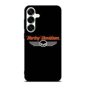 HARLEY DAVIDSON LOGO SKULL Samsung Galaxy S25 Plus Case Cover