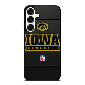 IOWA HAWKEYES CARBON LOGO Samsung Galaxy S25 Plus Case Cover