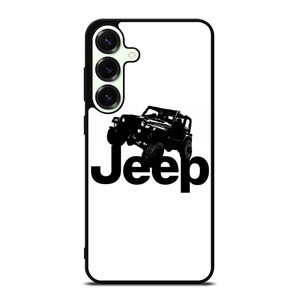 JEEP BLACK LOGO Samsung Galaxy S25 Plus Case Cover