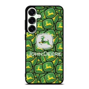 JOHN DEERE LOGO PATTERN 2 Samsung Galaxy S25 Plus Case Cover JOHN DEERE LOGO PATTERN 2 Samsung Galaxy S25 Plus Case Cover
