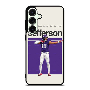 JUSTIN JEFFERSON NFL MINNESOTA VIKINGS Samsung Galaxy S25 Plus Case Cover JUSTIN JEFFERSON NFL MINNESOTA VIKINGS Samsung Galaxy S25 Plus Case Cover