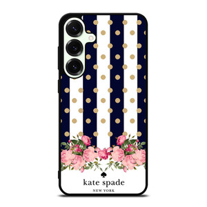 KATE SPADE NEW YORK POLKADOTS FLORAL Samsung Galaxy S25 Plus Case Cover