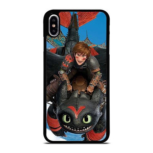 HICCUP AND TOOTHLESS TRAIN YOUR DRAGON iPhone XS Max Case Cover HICCUP AND TOOTHLESS TRAIN YOUR DRAGON iPhone XS Max Case Cover