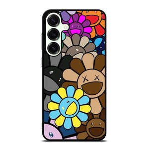 KAWS X TAKASHI MURAKAMI FLOWER Samsung Galaxy S25 Plus Case Cover
