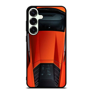 LAMBORGHINI HURACAN EVO ORANGE Samsung Galaxy S25 Plus Case Cover LAMBORGHINI HURACAN EVO ORANGE Samsung Galaxy S25 Plus Case Cover