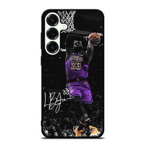 LEBRON JAMES DUNK LA LAKERS Samsung Galaxy S25 Plus Case Cover LEBRON JAMES DUNK LA LAKERS Samsung Galaxy S25 Plus Case Cover