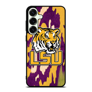 LSU TIGERS FOOTBALL HALFTONE Samsung Galaxy S25 Plus Case Cover LSU TIGERS FOOTBALL HALFTONE Samsung Galaxy S25 Plus Case Cover