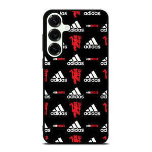 MANCHESTER UNITED ADIDAS PATTERN Samsung Galaxy S25 Plus Case Cover MANCHESTER UNITED ADIDAS PATTERN Samsung Galaxy S25 Plus Case Cover