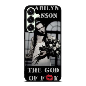 MARILYN MANSON THE GOD OF FUCK Samsung Galaxy S25 Plus Case Cover