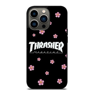 THRASHER SAKURA FLOWER iPhone 13 Pro Case Cover THRASHER SAKURA FLOWER iPhone 13 Pro Case Cover