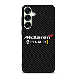 MCLAREN RENAULT LOGO CARBON. Samsung Galaxy S25 Plus Case Cover