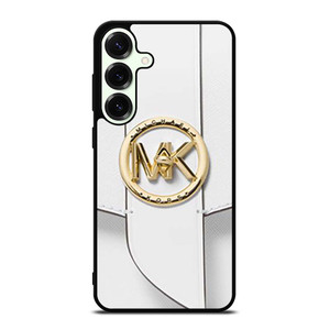 MICHAEL KORS LOGO MK WHITE HAND BAG EMBLEM Samsung Galaxy S25 Plus Case Cover