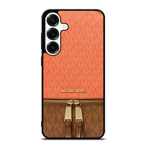 MICHAEL KORS MK LOGO BACKPACK ORANGE BAG Samsung Galaxy S25 Plus Case Cover