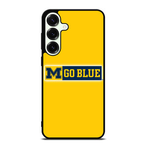 MICHIGAN WOLVERINES GO BLUE UNIVERSITY FOOTBALL LOGO Samsung Galaxy S25 Plus Case Cover